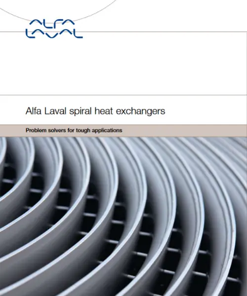 Alfa Laval spiral heat exchangers