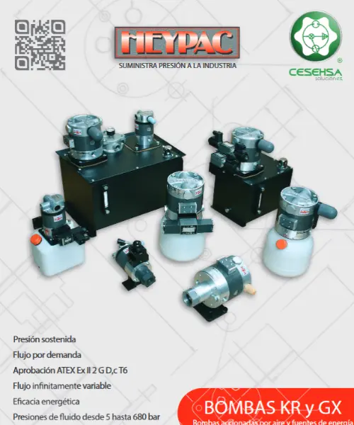 Bombas KR y GX