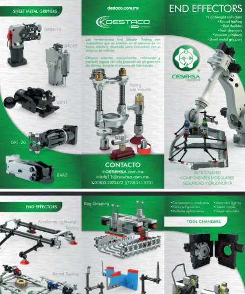 Folleto de END EFFECTORS