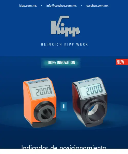 Indicador de posicionamiento