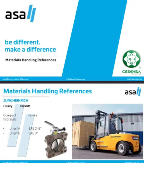 Referencia de materiales