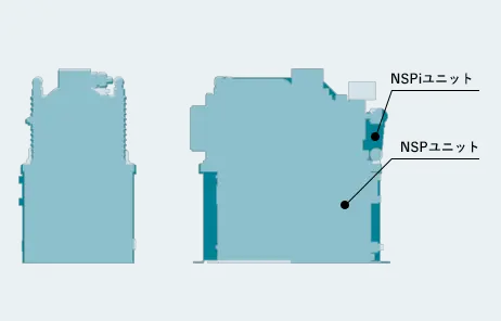 Unidad hidráulica de ahorro de espacio compacto Nachi