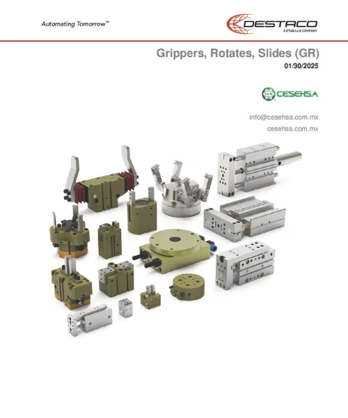 Grippers, rotates, slides