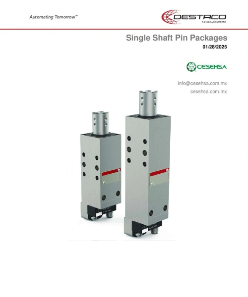 Single Shaft Pin Packages