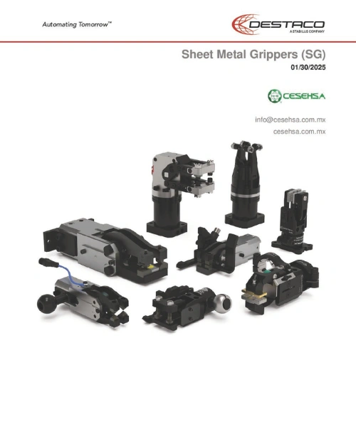 Sheet metal grippers