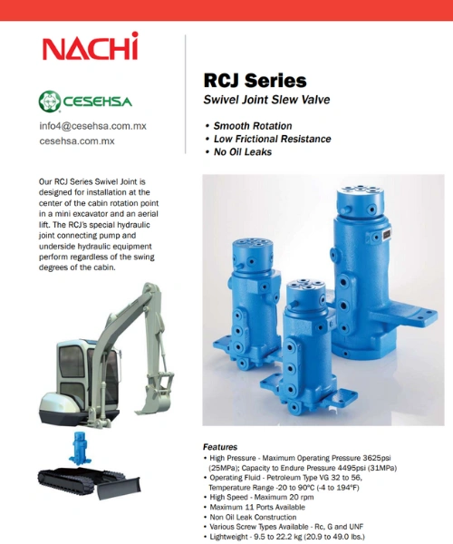RCJ Series Nachi