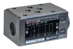 Serie OC Válvulas modulares Nachi Productos