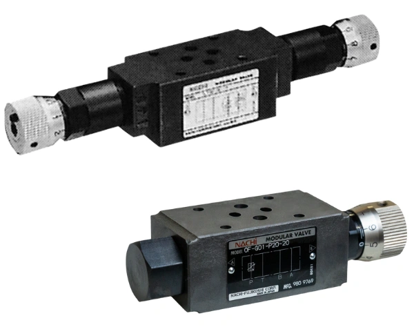 Series OF y OFH Valvulas Modulares Nachi