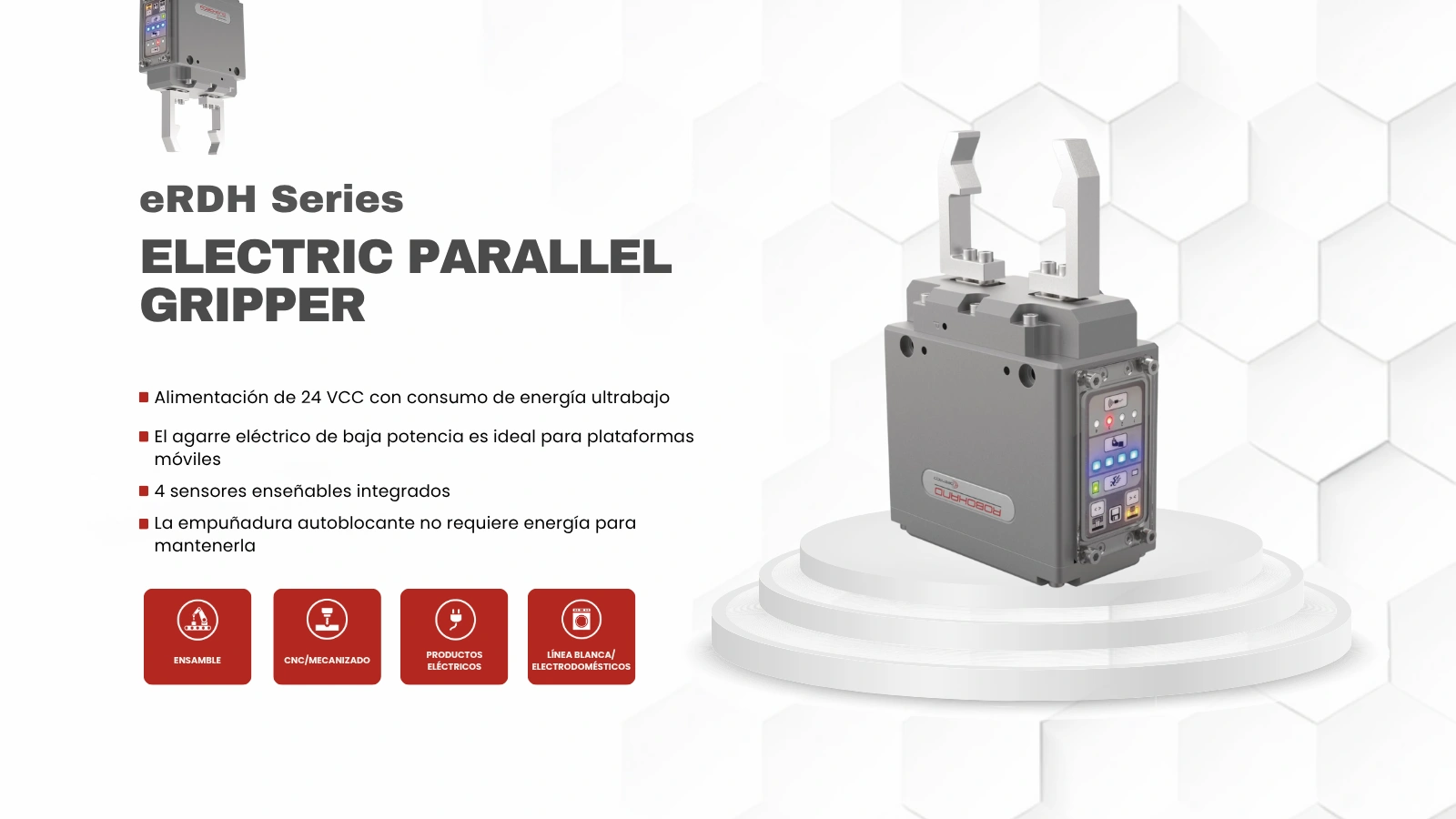 Grippers Electricos eRDH Series Robohand