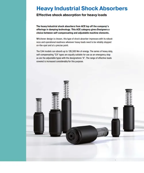 Shock Absorbers Heavy Duty ACE